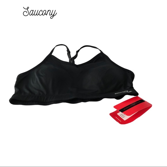 Saucony Other - NEW SPORTS BRA BLACK LARGE